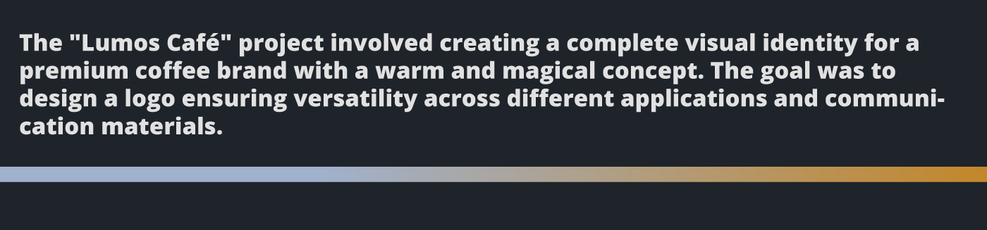 Lumos Café brand design